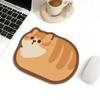 Thickened Wrist Rest Mousepad Cute Cat Computer Desk Mat Comfortable Cat Mouse Pad  Dormitory Use