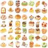 50PCS Afternoon Tea Stickers Nostalgia Graffiti Waterproof Laptop Luggage Cafe Scrapbooking Cartoon Phone Decorative Sticker