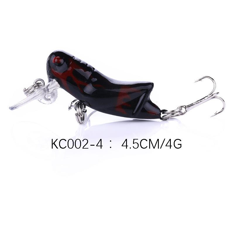 Lure bait8Hook number4.5cm4gMini locust imitation bait specifically designed to kill bass and catfish