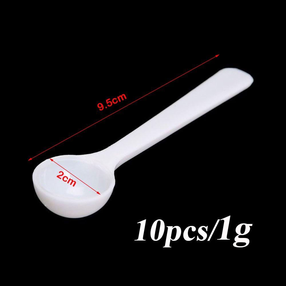 10PCS Tools Scoop Protein Powder Plastic 1/3/5/10g Measuring Spoon Coffee Milk