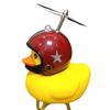 Duck Bike Captain Car Air Vent Decoration LED Rubber Duck Car Decoration | Rubber