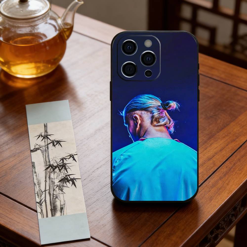 E-Erling H-Haaland Phone Case Silicone Soft For IPhone 17 16 15 14 13 12 11 X XR Plus Pro Max Plus
