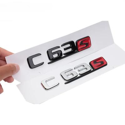 1 шт. Авто Тюнинг C-класс W204 W205 C63 C63S Буквенный Логотип 3D ABS Наклейка Автомобильная Задняя Крышка Багажника Шильдик Наклейки