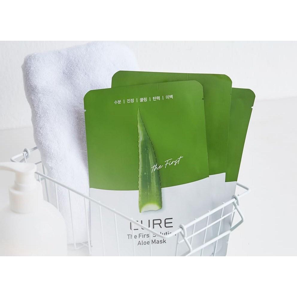 Маска-патч Kim Jung Moon Aloe Cure The First Solution, 10 шт.