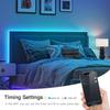 Умные светодиодные ленты Tuya Smart WiFi RGB COB USB 5V 576 светодиодов/м с пультом дистанционного управления и диммированием, светодиодная лента для подсветки телевизора, украшения кухни и комнаты