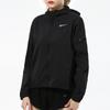 Nike Солнцезащитная куртка с капюшоном и сплошным логотипом, женская верхняя одежда, черная DH1991-010