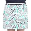 Ping Apparel Women's Collage Print Skirt with All-Way Stretch, Golf, Size 622-5134204 030, White, Medium