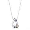 Kiss DI-SN724CZ Коллекция Disney Злодеи Урсула Серебряное Женское Ожерелье 40см Подарочная Коробка.