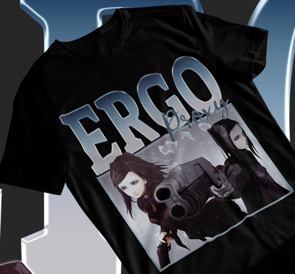 Ergo Proxy Rel Mayer T-shirt Anime Manga Unisex Tshirt Soft Tee