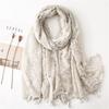 New Style Printed Snakeskin Scarf for Women – Spring/Summer Glitter Shawl In Cotton, Linen, Silk