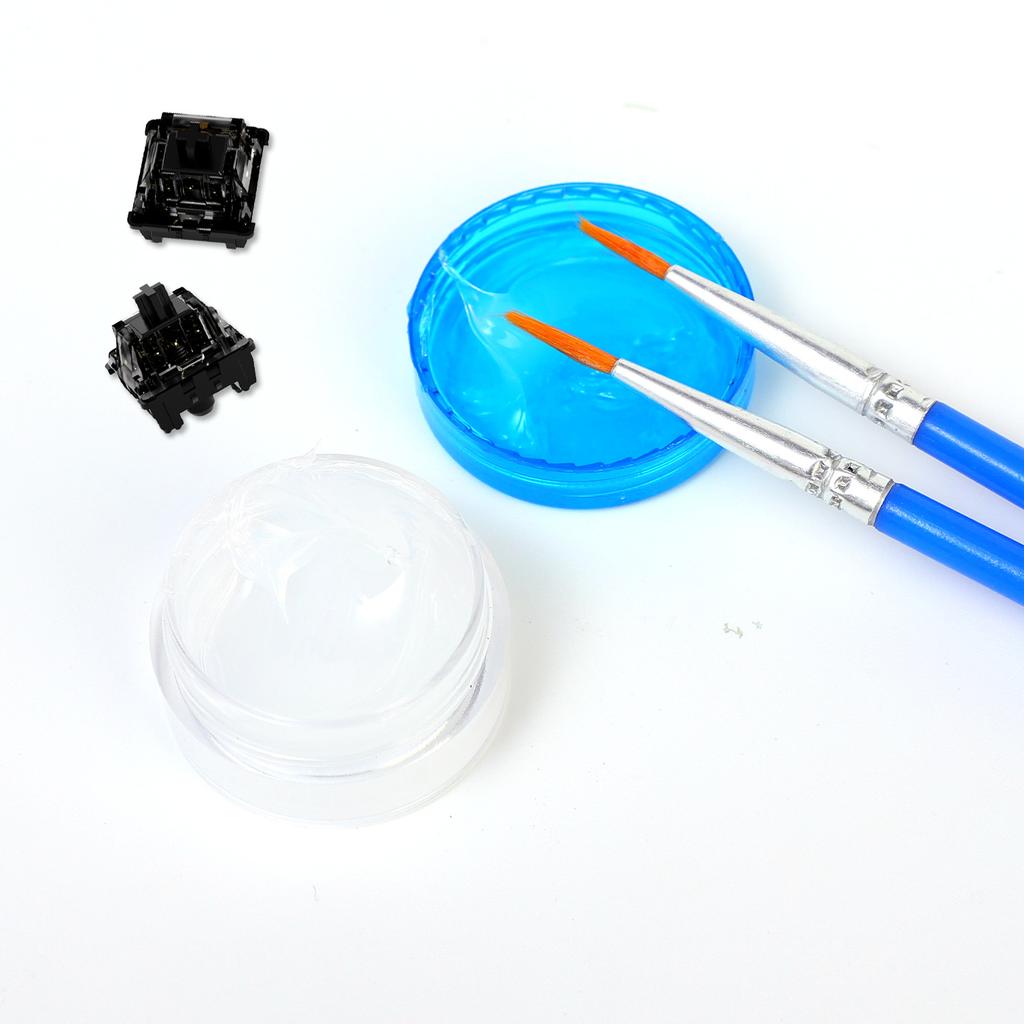 4 в 1 Механическая клавиатура Смазка Масло для осей Механический фрикционный смазочный комплект с щеткой Набор для съема колпачков клавиш