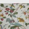 100x145 см Птицы и цветочные узоры Льняная набивная ткань Набивная ткань для скатерти,скатерть DIY Швейная одежда Домашняя ткань
