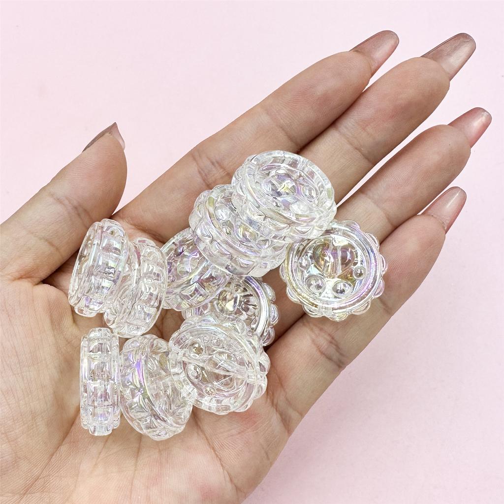 Модные акриловые DIY 10 шт. DIY ювелирные аксессуары для изготовления браслетов и сережек свободные бусины 23,4 мм кошка