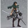 Figma 3 Style Атака титанов Аниме Shingeki no Kyojin Разведкорпус Леви В коробке ПВХ Фигурка Действия Модель Игрушка Подарок