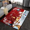 Merry Christmas Fashion Rug Santa Claus Living Room Bedroom Large Area Soft Carpet Children's Decoration Mat Sofa