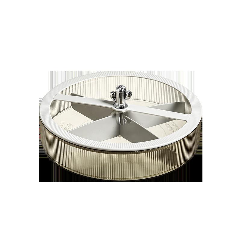 Plastic Light Luxury Sealed Nut Snacks Placed In The New Year's Dried Fruit Storage Home Living Room Coffee Table High-end Fruit Plate Box