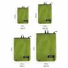 15D Nylon Waterproof Pouch Silicone Coated Packing Organizer Portable Storage Pouch  Camping Gear