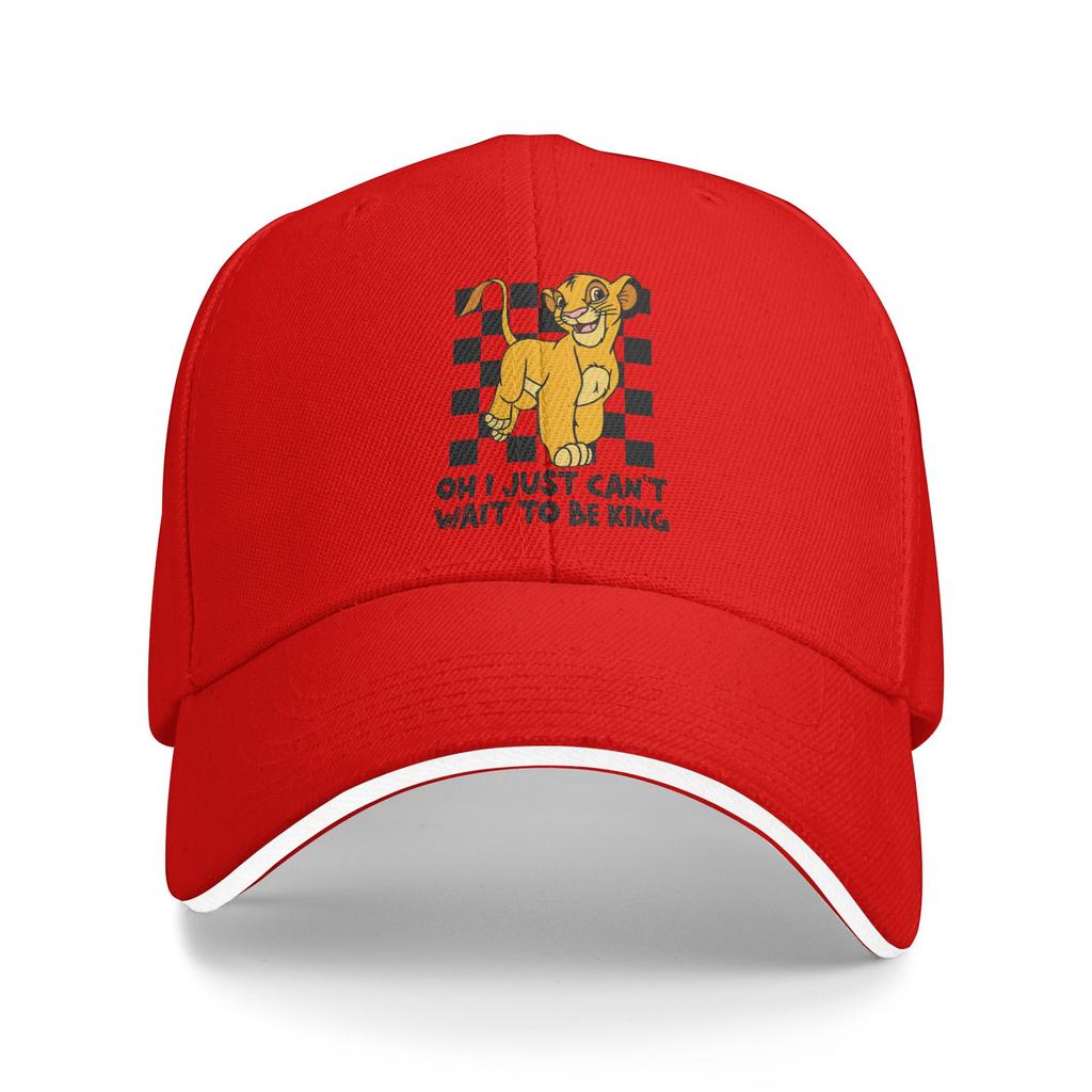 The Lion King Baseball Cap Hiking Fishing Sun Visor Trucker Hat Unisex Unisex Casual Print Snapback Cap