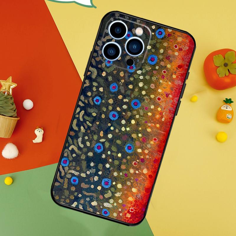 Чехол для iPhone 15 16 11 13 12 14 Pro Max Mini X XR XS 7 8 Plus с рисунком форели для нахлыстовой рыбалки, задняя крышка
