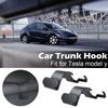 For Tesla Model Y Rear Trunk Hook Storage Holder For Luggage Bag Umbrella Hanger ABS Hooks 2025 Interior Accessories