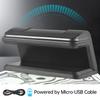 3W UV Counterfeit Bill Detector for  Banknotes Notes Checker Micro-USB Currencies EURO US Dollar POUND Cash Currency for Shop
