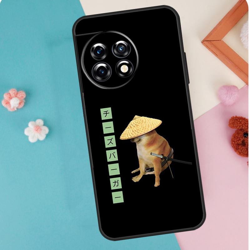 Cheems Doge Meme Funny Doggy For OnePlus 15 13 12 11 15R 13R 12R 10R 10T 13T Case For OnePlus Nord 5 CE 2 3 4 Lite N20 N30