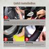 PLXI9 Car Steering Wheel Braid Cover Carbon Fiber Leather Breathable For Honda Accord 10 2018-2020 Insight 2019 Auto Accessories