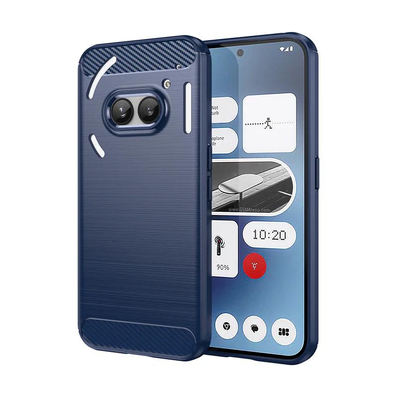 Гибкий чехол из ТПУ для Nothing Phone 2a Nothig Phone 2 1 Защитный чехол Ударопрочный ультратонкий деловой чехол с полной защитой