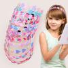 Girls Rainbow Star Headbands Girls Sparkly Heart Headband Flower Hairbands with Teeth Children Kids Party Hair Accessories