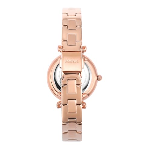 Fossil CARLIE ES5202 Women's Pink Gold Watch