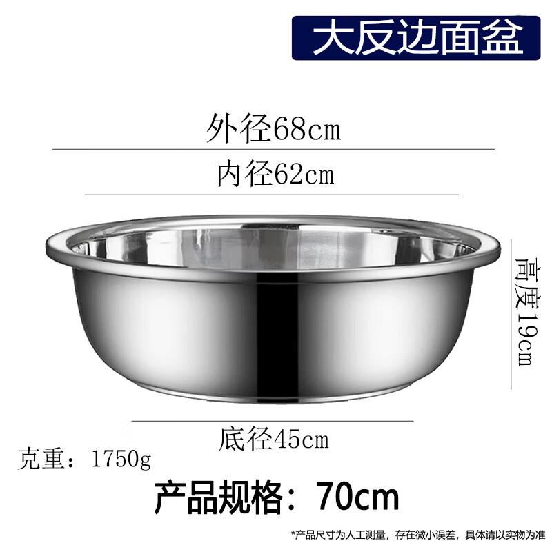 Утолщенный многоцелевой таз из нержавеющей стали Shengyoujia