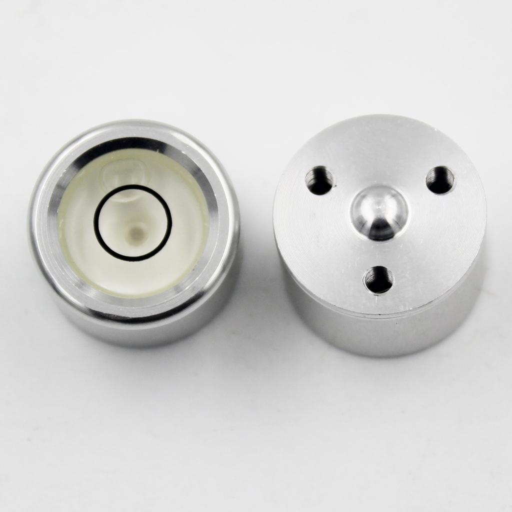 Круглый пузырьковый уровень Bullseye, размер 19*14,5 мм, монтажные отверстия M2.5, 1 шт.