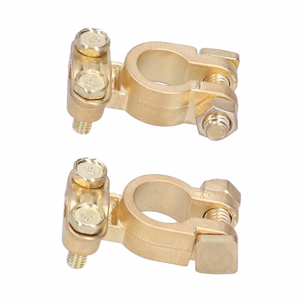 2 шт. 6 В 12 В Клеммы аккумулятора Положительные Отрицательные Разъемы для Автомобиля Фургона Каравана Грузовика