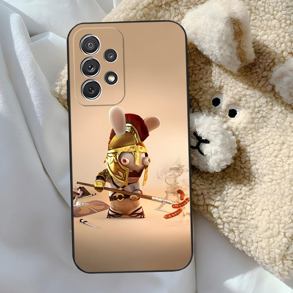 Raving Rabbids Phone Case for Sumsung Galaxy S24 S23 S22 S21 S20 A24 A34 A54 A53 N20 M54 Fe Plus Ultra Cover