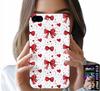 Etui Do Iphone ( 7 Plus ) - Czerwone Wstążki Wstążka Modne Wzory