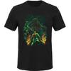 God of War T-shirt Men Clash Of The Old Gods Tops Tees Great Cthulhu Print T Shirts For Male Summer Short Sleeve Cotton Tee