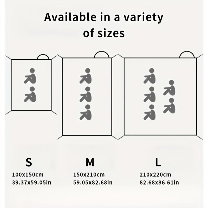 1 шт. Портативный уличный коврик карманного типа, изготовленный из нейлонового материала, с несколькими вариантами узоров на выбор, подходит для пикников, использования на пляже