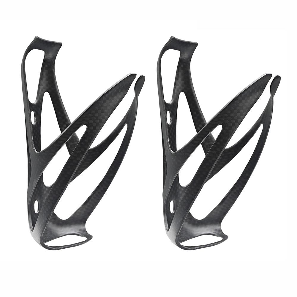 New 3K/UD Carbon Fiber Road Bike Bicycle Reliable Cycling MTB Drink Water Bottle Holder Cage Bottle Rack Bicycle Accessories