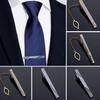 Men Tie Clip Suit Shirt Lapel Pin Detachable Design Weddings Business Events