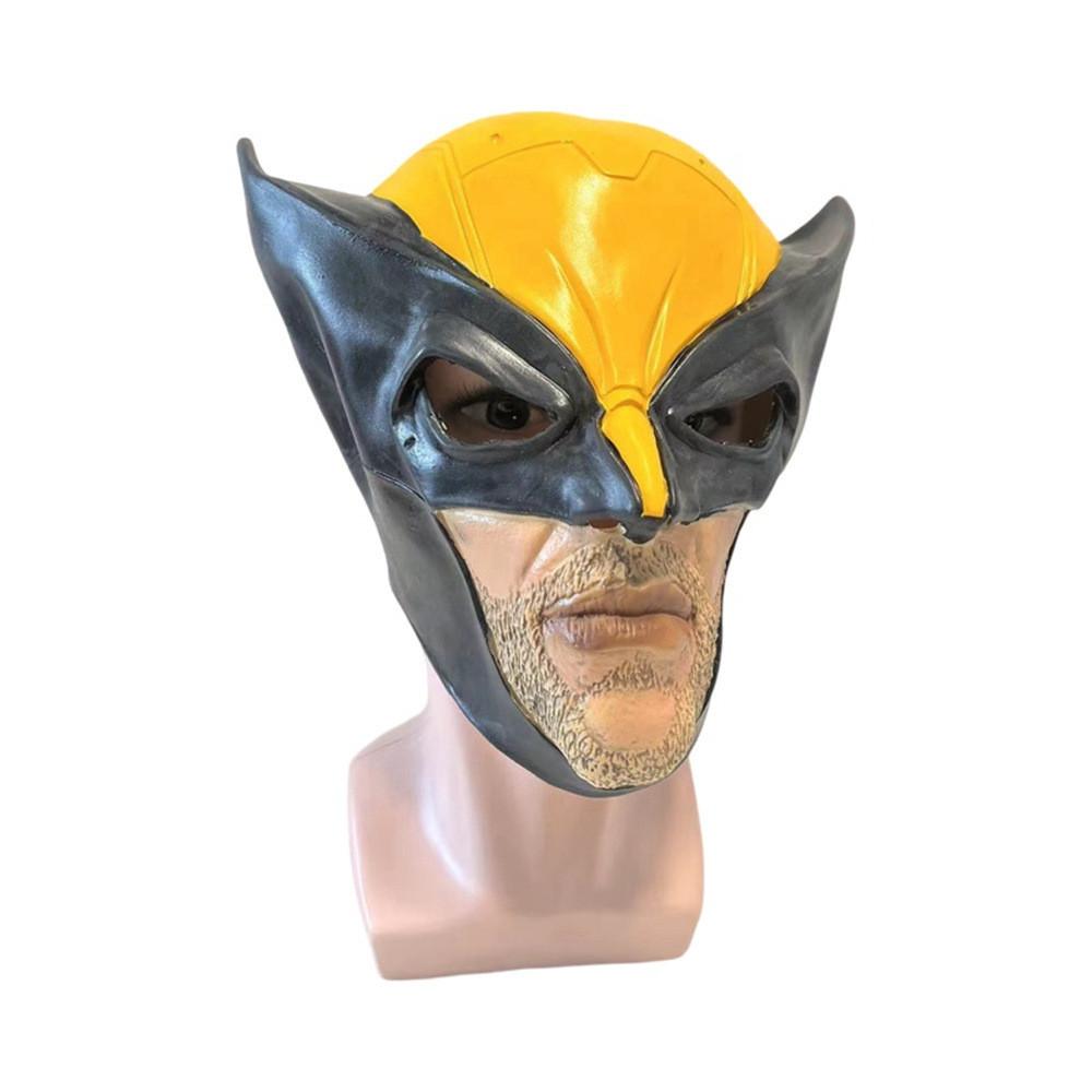 Marvel Wolverine Mask Halloween Cosplay Prop Resin Halfmechanical Art For Fans