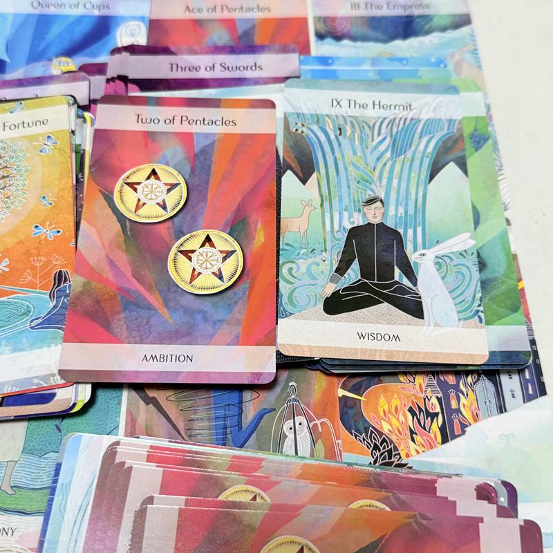 Magical Nordic Tarot cards 79 Oracle Card Fate Divination Leisure Entertainment Family gatherings Tarot Card Game