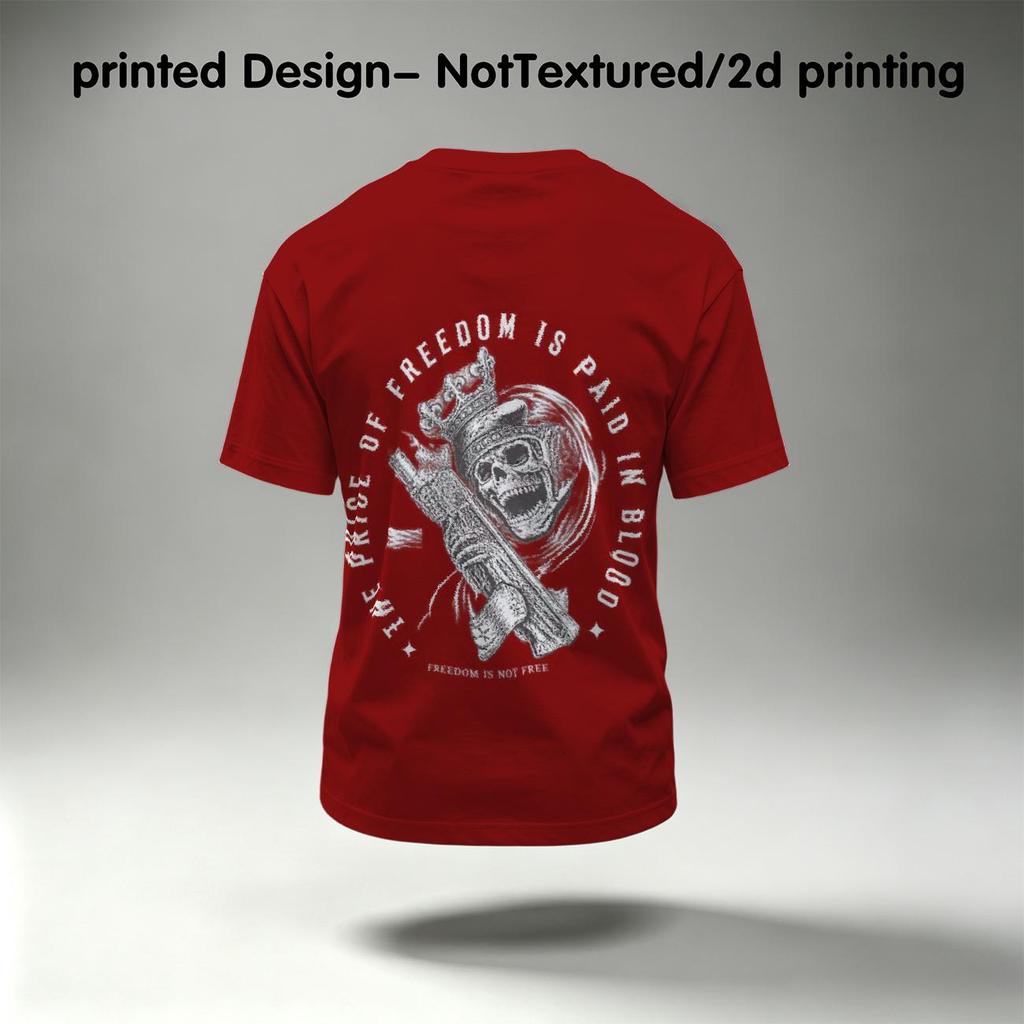 Men's Funny Creative 2D Printed T-Shirt, Soft Comfortable Fabric, Loose Fit for Thanksgiving Daily Casual Wear