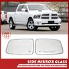 Left Right Wing Mirror Glass Heated Driver Passenger Side For Dodge Ram 1500 2500 2010-2019 Accessories