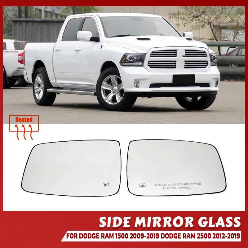 Left Right Wing Mirror Glass Heated Driver Passenger Side For Dodge Ram 1500 2500 2010-2019 Accessories