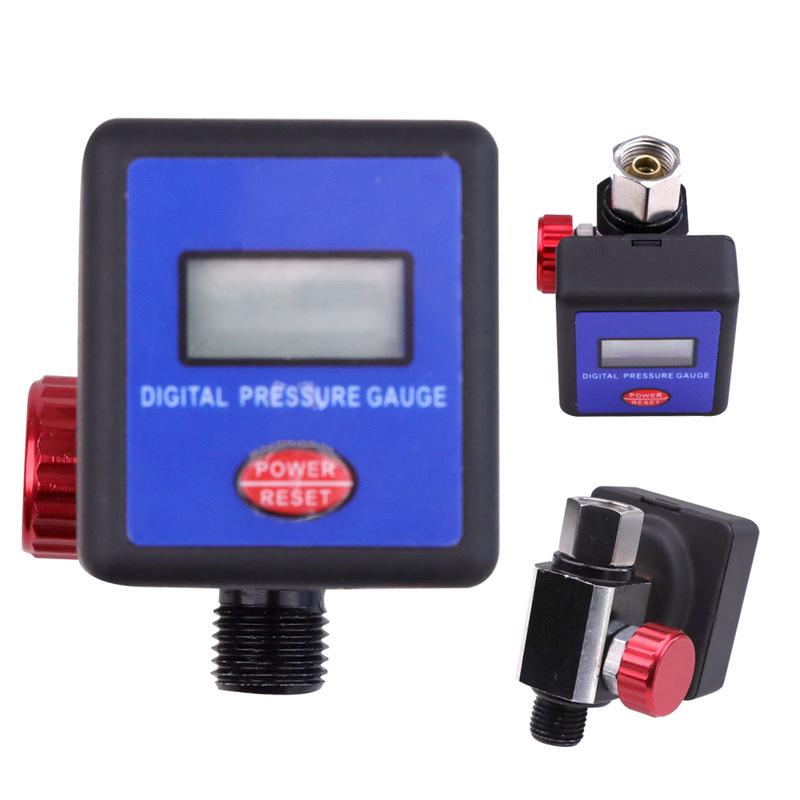 BL110 Spray Gun Digital Display Air Tool Digital Air Pressure Regulator and Pressure Gauge for Pneumatic Tools