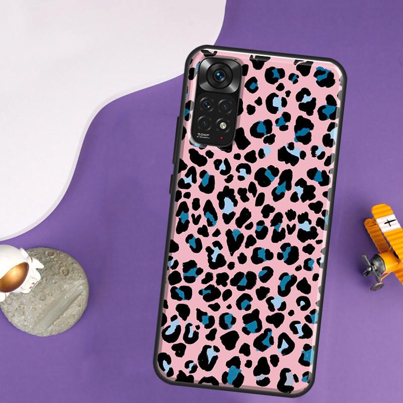 Чехол с принтом тигра, леопарда, пантеры Для Xiaomi Redmi Note 12 11 10 8 9 Pro 9S 10S 11S 12S Redmi 12C 10C 9C 10A Задняя крышка