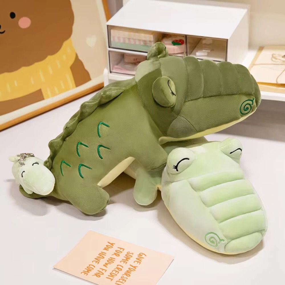 Hugging Pillows Crocodile Plush Toy Pendant Stuffed Animal Crocodile Throw Pillows Kids Toy
