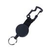 Opener Carabiner Retractable Office Supplies Badge Holder Clip Keychain Key Ring Clips Badge Reel