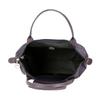 New LONGCHAMP Recycled Polyamide Canvas Dumpling Bag Handbag Small Women's Dark Purple 1621919645