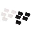 20Pcs Usb Male Anti-Dust Plug Stopper Cap Plastic Cover Protector Dust Plug